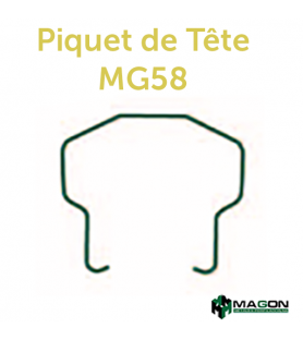 PIQUET DE TETE MG58
